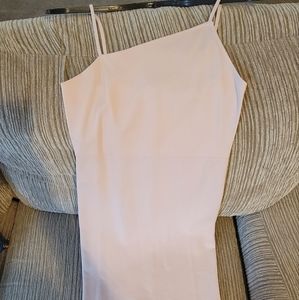 Light pink mini dress